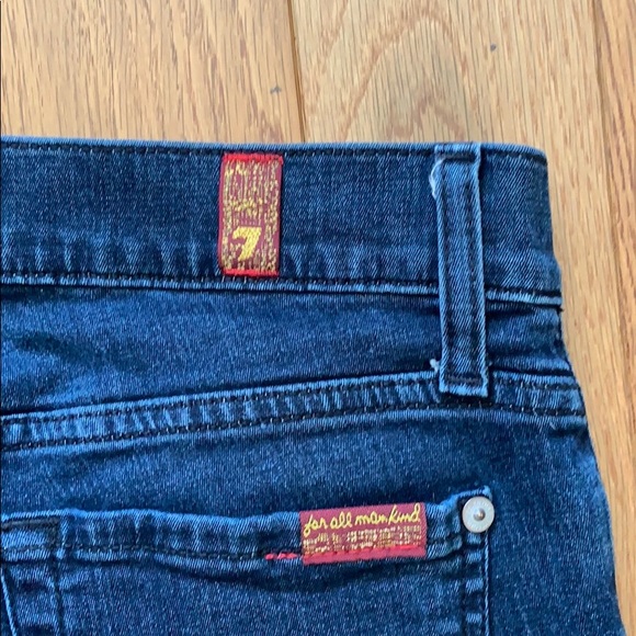 7 For All Mankind Size 30 Skinny Bootcut Jeans - Picture 7 of 8